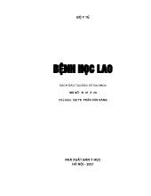 Sách bệnh học lao