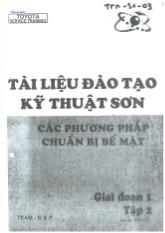 Tài liệu đào tạo kĩ thuật sơn