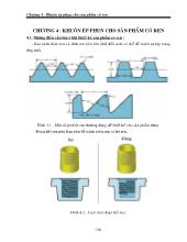 Thiết kế khuôn - Khuôn ép phun cho sản phẩm có ren