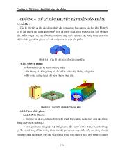 Thiết kế khuôn - Sử lý các khuyết tật trên sản phẩm