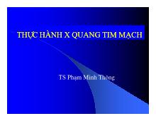 Thực hành X-Quang trong tim mạch