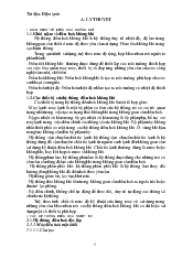 Tài liệu bổ sung kiến thức về lý thuyết và thực hành Điện lạnh