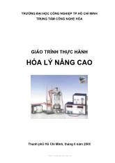 Giáo trình thực hành hóa lý nâng cao