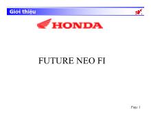 Giới thiệu hệ thống PGM-FI trên Honda Future Neo FI