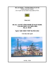 Sơ đồ công nghệ và hoạt động của nhà máy lọc dầu điển hình-Vận hành thiết bị hóa dầu
