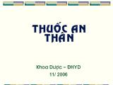 Thuốc an thần