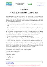 Công nghệ môi trường - Chương 5 cơ sở quá trình xử lý sinh học