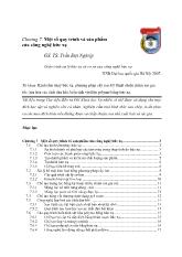 Giáo trình xử lý bức xạ và cơ sở của công nghệ bức xạ