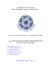Hiện trạng ô nhiễm trên sông Thị Vải và các giải pháp