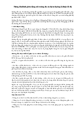 Hướng dẫn đánh giá tác động môi trường cho các dự án hạ tầng kỹ thuật đô thị