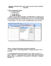 Một số công cụ xử lý số liệu. Xử lý số liệu môi trường