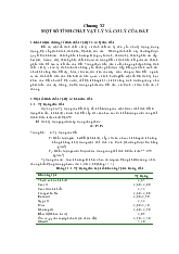 Một số tính chất vật lý và cơ lý của đất