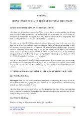 Những vấn đề cơ bản về thiết kế hệ thống thoát nước