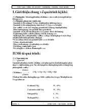 Quá trình xử lí chất thải bằng phương pháp kị khí