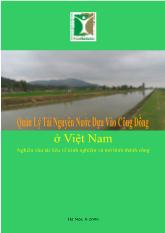 Quản lý tài nguyên nước dựa vào cộng đồng ở Việt Nam