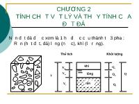 Tính chất vật lý và thủy tính của đất đá
