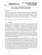 Xử lý nước thải bệnh viện bằng bể sinh học tiếp xúc hiếu khí