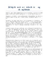 Bí kíp kiếm tiền tỷ trên thị trường chứng khoán