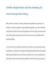 Chiến thuật thăm dò thị trường và mua trung bình tăng