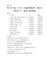 Hoạt động cơ bản của ngân hàng thương mại trên thị trường chứng khoán.