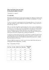 Khúc Tuyến Khả Năng Sản Xuất Production Possibility Frontier