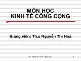 Kinh tế công cộng