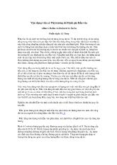 Vận dụng Giá cả Thị trường để Định giá Đầu-Vào