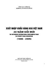 Xuất nhập khẩu Việt Nam 1986 - 2005