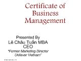 Tài liệu về MBA