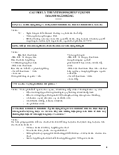 Câu hỏi lý thuyết môn nghiệp vụ kinh doanh ngân hàng