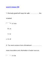 Level C lesson 109