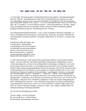 Tình người trong bài thơ 