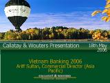Vietnam Banking 2006