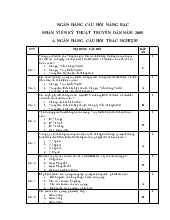 Câu hỏi nâng bậc: Nhân viên kỹ thuật truyền dẫn