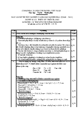 Đề thi tốt nghiệp cao đẳng nghề khóa 2 (2008-2011): May thiết kế thời trang (Lí thuyết+thực hành+Hướng dẫn giải) 29