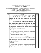 Đề thi tốt nghiệp cao đẳng nghề khóa 2 (2008-2011): May thiết kế thời trang (Lí thuyết+thực hành+Hướng dẫn giải) 41