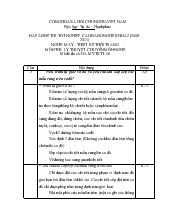 Đề thi tốt nghiệp cao đẳng nghề khóa 2 (2008-2011): May thiết kế thời trang (Lí thuyết+thực hành+Hướng dẫn giải) 16