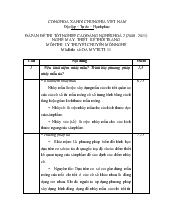 Đề thi tốt nghiệp cao đẳng nghề khóa 2 (2008-2011): Thiết kế thời trang (Lí thuyết+thực hành+Hướng dẫn giải) 11