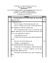 Đề thi tốt nghiệp cao đẳng nghề khóa 2 (2008-2011): May thiết kế thời trang (Lí thuyết+thực hành+Hướng dẫn giải) 42