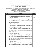 Đề thi tốt nghiệp cao đẳng nghề khóa 2 (2008-2011): Thiết kế thời trang (Lí thuyết+thực hành+Hướng dẫn giải) 07