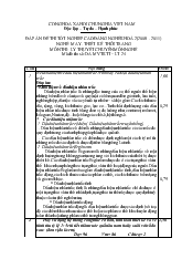Đề thi tốt nghiệp cao đẳng nghề khóa 2 (2008-2011): May thiết kế thời trang (Lí thuyết+thực hành+Hướng dẫn giải) 24