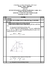 Đề thi tốt nghiệp cao đẳng nghề khóa 2 (2008-2011) - lý thuyết-điện dân dụng-lt1