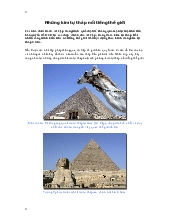 Những kim tự tháp nổi tiếng thế giới