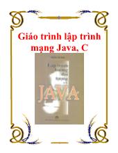 Giáo trình lập trình mạng Java, C