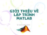 Giới thiệu về lập trình matlab