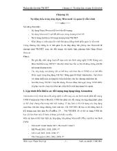 Hướng dẫn lập trình VB.NET - Chương 13: Tự động hóa trong ứng dụng Microsoft và quản lý tiến trình