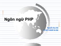 Ngôn ngữ PHP
