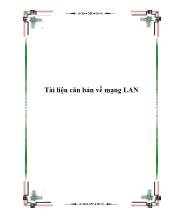 Tài liệu tham khảo về hệ thống mạng LAN cho lớp basic Network Management