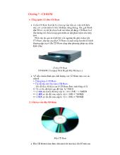 Thiết bị ngoại vi - Chương 7: CD ROM
