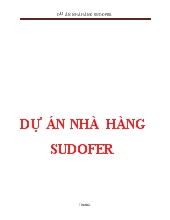 Dự án nhà hàng Sundofer